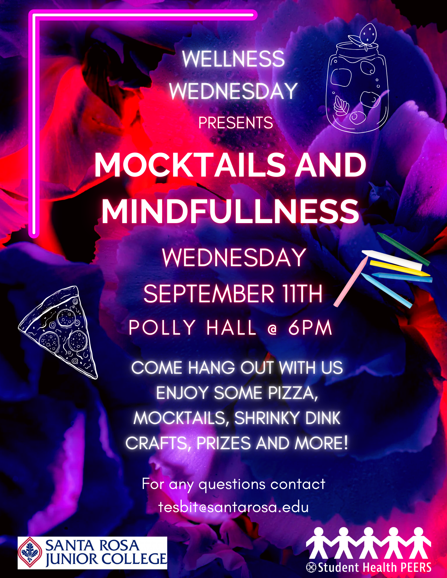 Mindfulness Mocktails Flyer