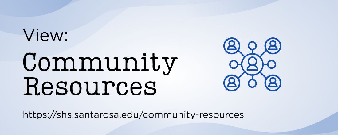 Banner that reads: Check out our Community Resources